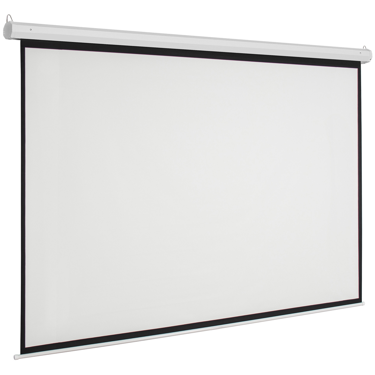 92/" 16:9 HD Foldable 110V Electric Motorized Projector Screen Remote Control US